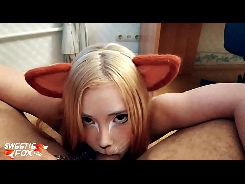 ❤️ Kitsune połyka kutasa i spermę w ustach ❤❌ Fucking video at us ﹏